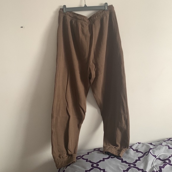L | Brown PTL Renew Joggers - Picture 2 of 4